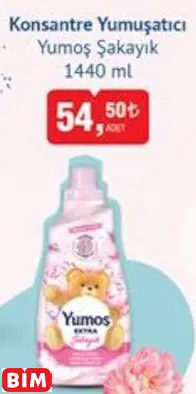 YUMOŞ ŞAKAYIK KONSANTRE YUMUŞATICI YUMOŞ ŞAKAYIK KONSANTRE YUMUŞATICI